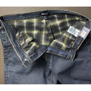 Lands' End Men's Flannel Lined Jean | Stretch Five Pocket | Item 1799238 | 38x32